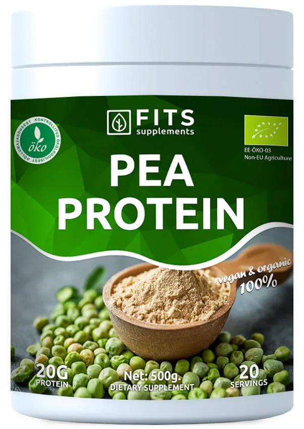 FITS Nahrungsergänzungsmittel -Erbsenprotein 500 g F0641