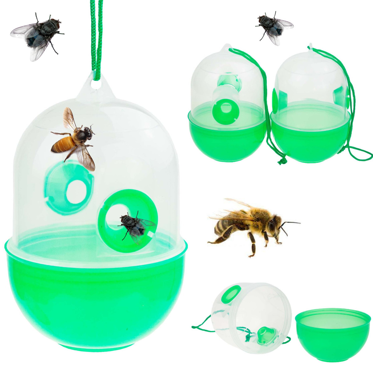 MARTOM Osy Trap Hornets 2Szt/Kpl Mite-Screening Mite Catcher