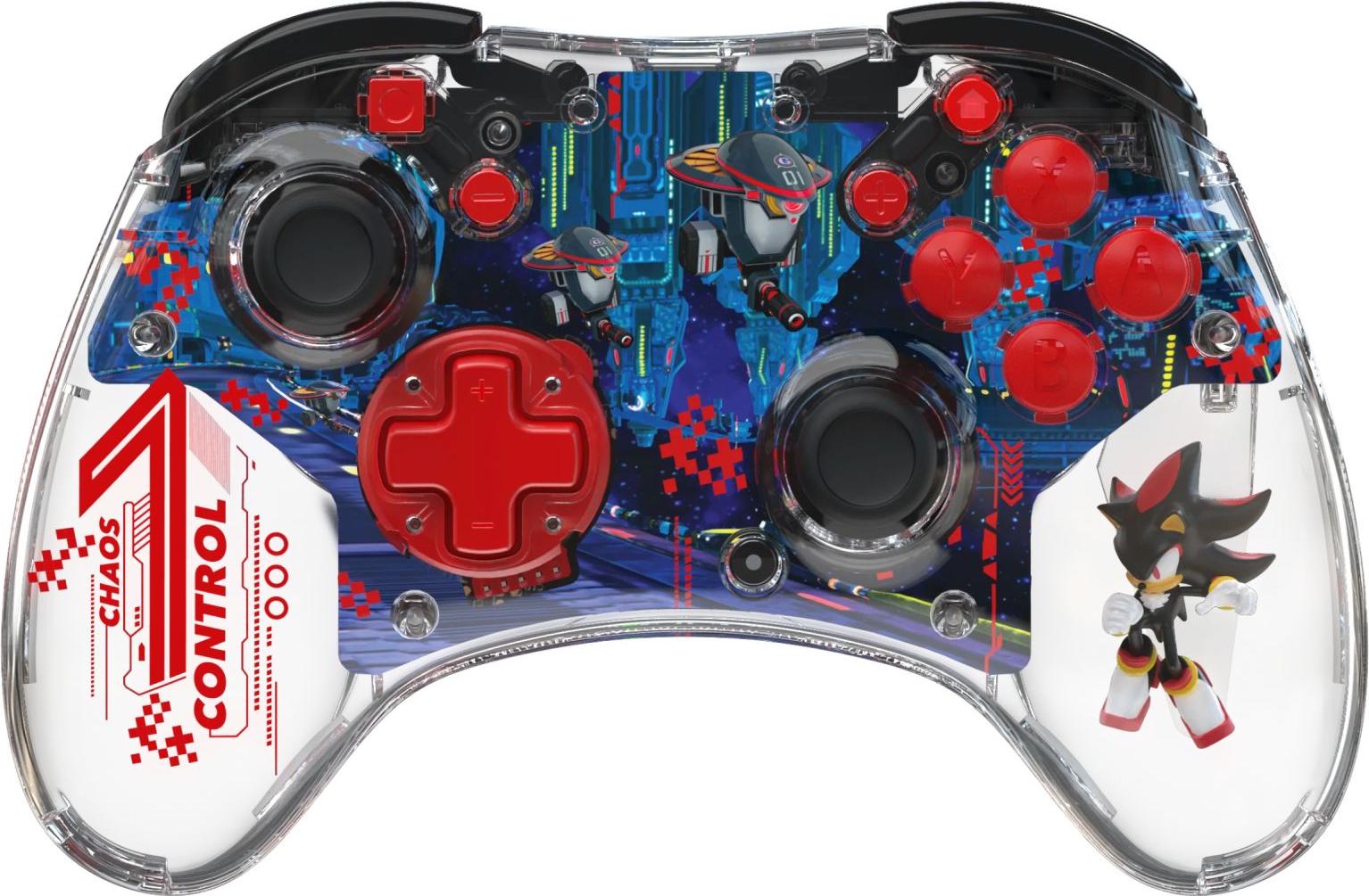PDP Shadow Space Colony ARK REALMz, Gamepad, Nintendo Switch, Bezdrôtový, USB, USB Typ-C, Viacfarebný, Priehľadná