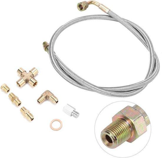 OEM Turbo Olie Feed Line aus Stahl, 36 Zoll, 1/8 NPT, für T3/T4/T4/T70, für Turbo TDI. 2026