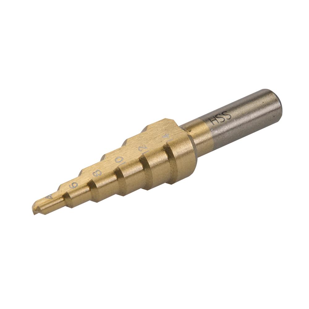 Silverline Titanbeschichteter HSS-Stufenbohrer 4–14 mm 868874