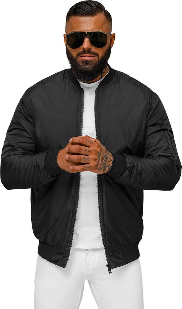 Herren Jacke Schwarz OZONEE JS/AK95Z XXL