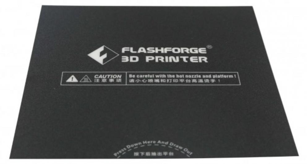 Sticker Flashforge FLASHFORGE ADVENTURER STICKERS PLATTFORM