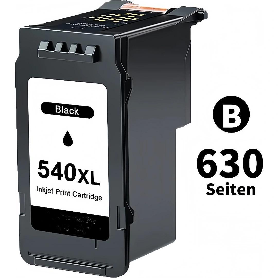 Axvcuxio 1x PG540 XL Druckerpatronen für Canon 540 XL Schwarz für Canon Pixma MX475 MX375 MX395 MX435 MX395 MG4250 MG3600 MG3650 MG3550 MG4200 MG4150 MG2150 MG PG-540 XL