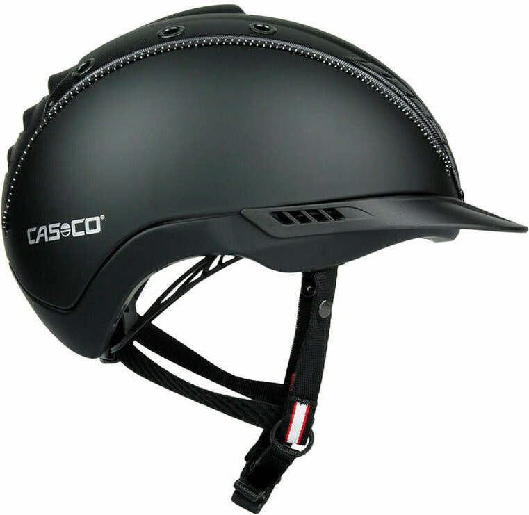 Casco Stable Casco Reithelm Mistrall-2 Edition, 58 bis 60 cm = M/L / schwarz-sw
