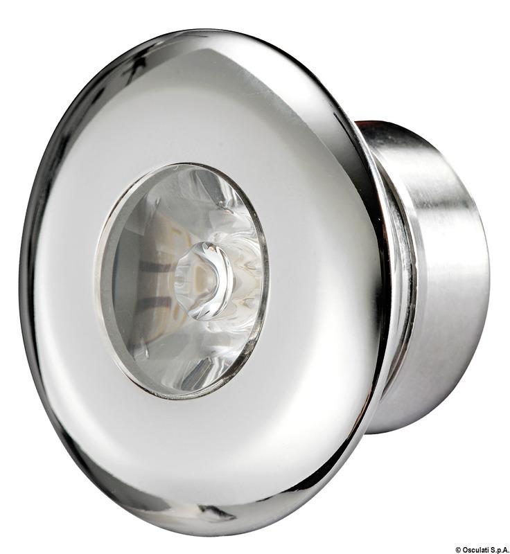 Vielen Dank für die Aufmerksamkeit LED runde Lampe weiß Osculati 13.429.04