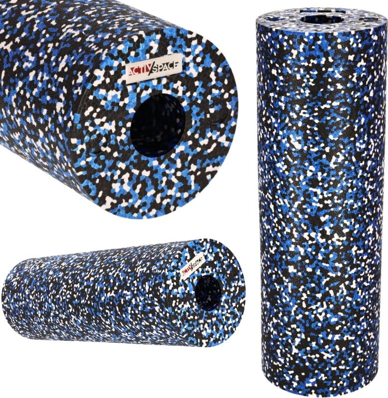 Activ Space Glatte EPP-Rolle für Rehabilitationsmassage 45 cm - blau