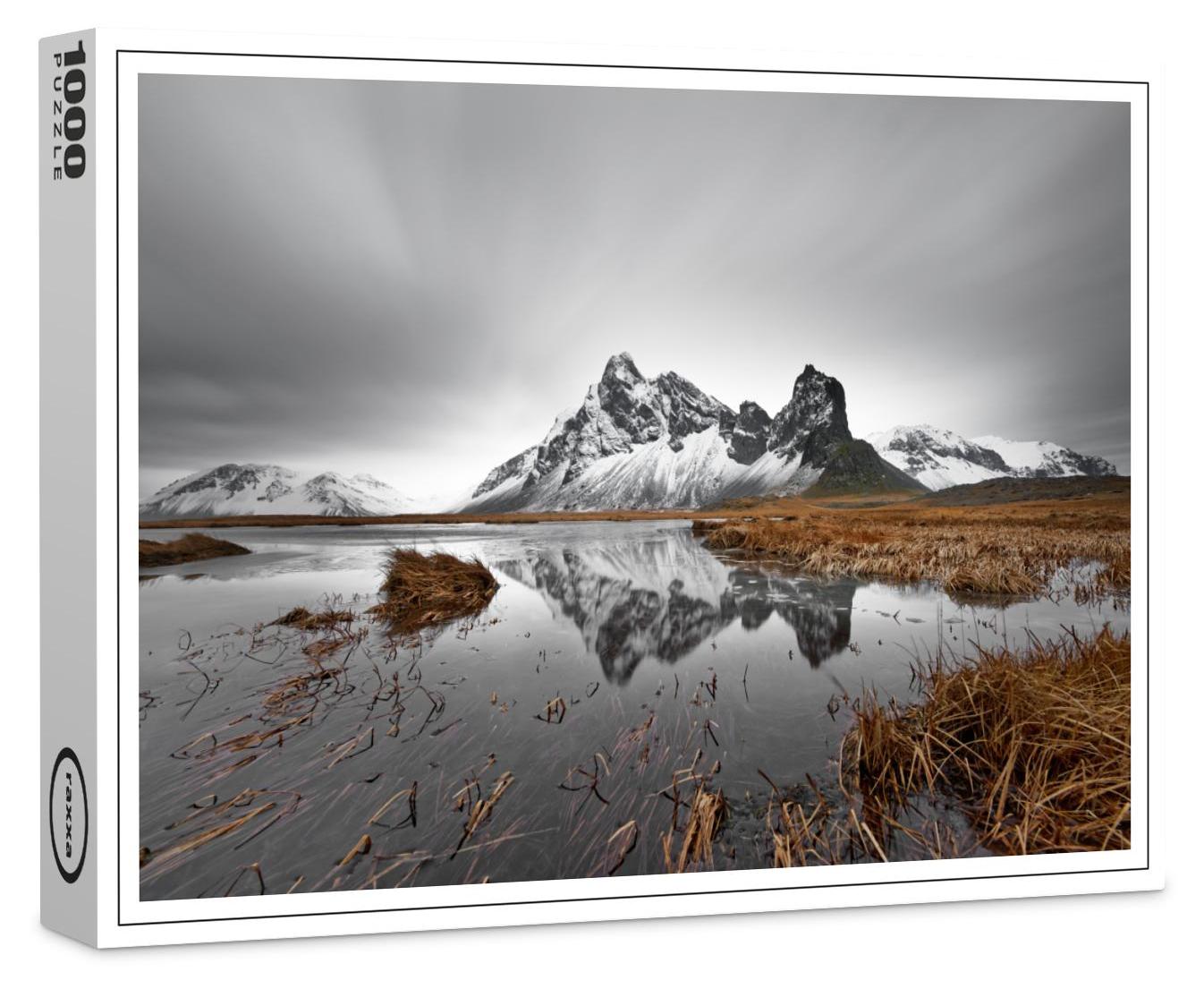 raxxa Premium-Puzzle "Island - Bergkette mit Spiegelung", 1000 Teile 1-14270-3237-218