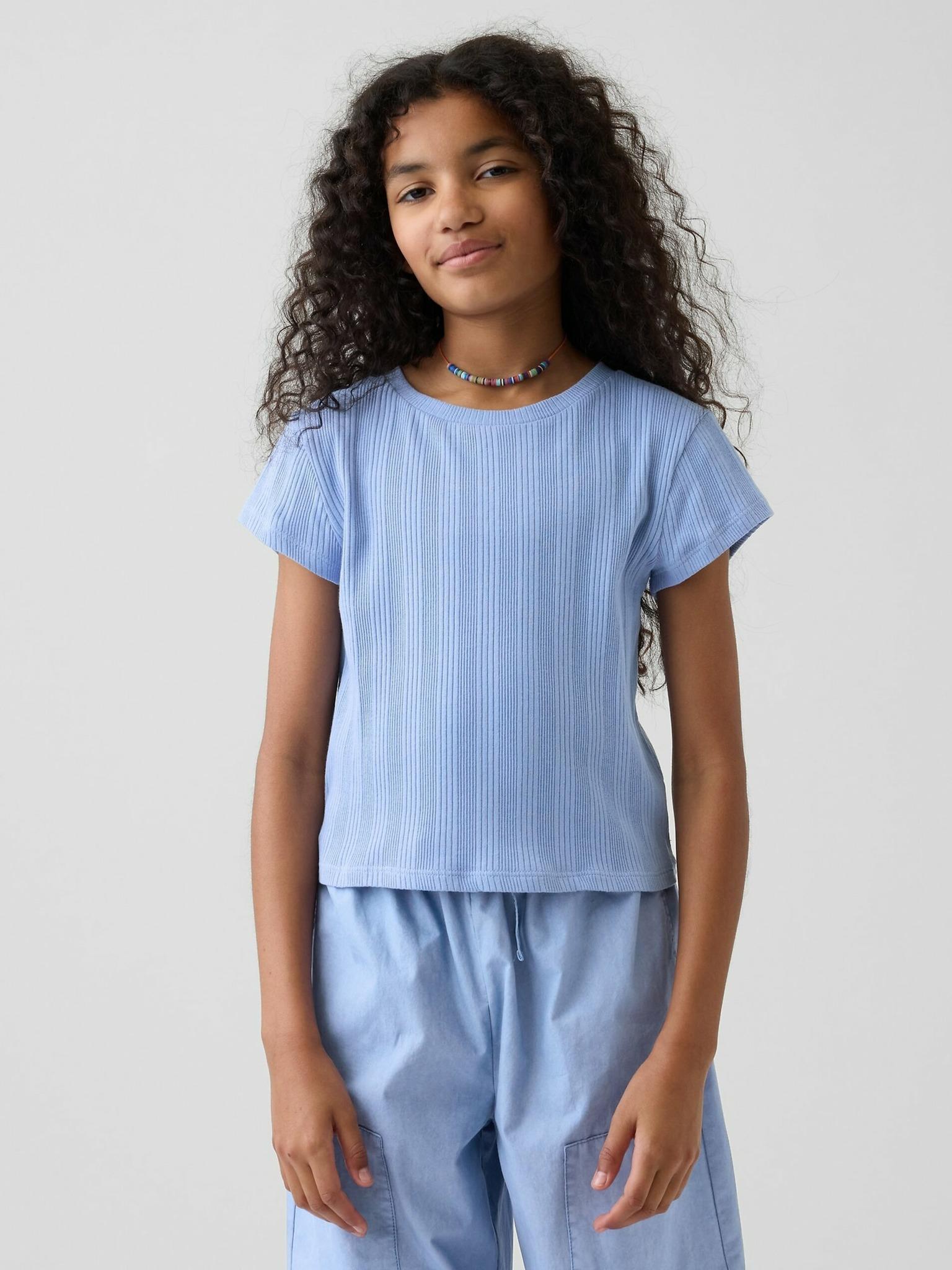 GAP Gap Kinder-Rippstrick-T-Shirt XL 880156-00__XL