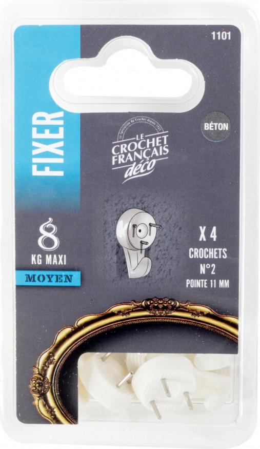 LE CROCHET Français Häkelnadel Sp Beton X 4 M.m. - Häkelnadel X