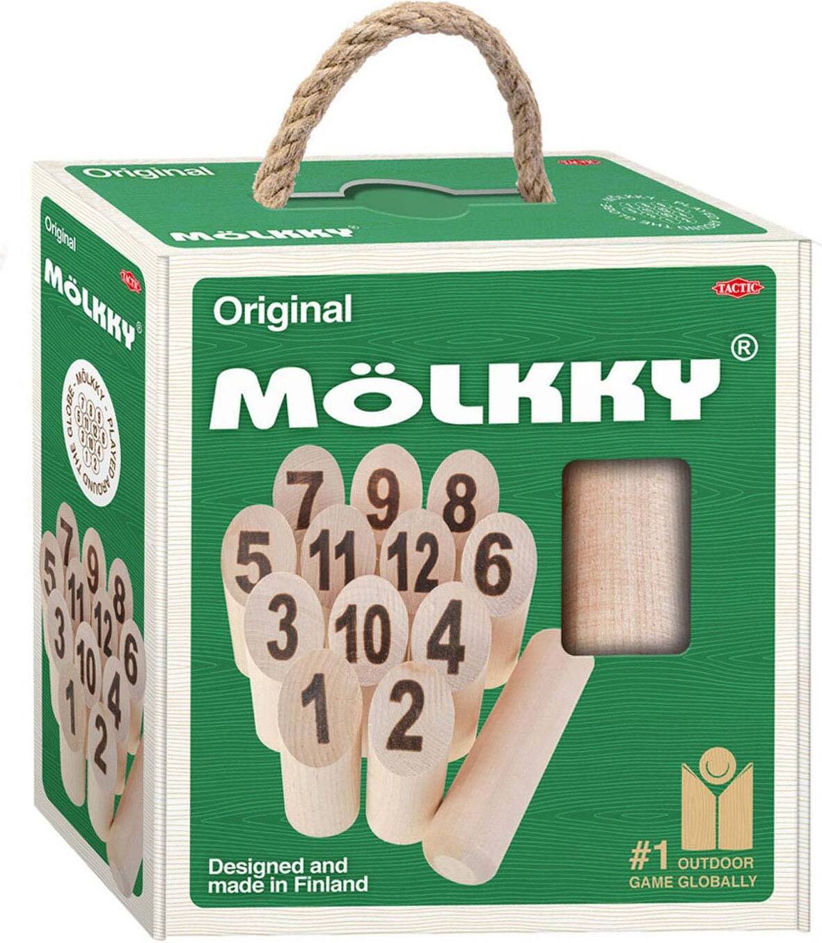 Tactic Mölkky, Mölkky, Holz, Holz, Junge/Mädchen, 6 Jahr(e), 30 min 54903