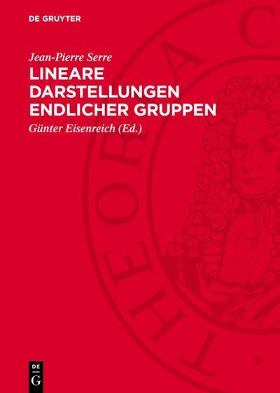 De Gruyter, De Gruyter Lineare Darstellungen endlicher Gruppen