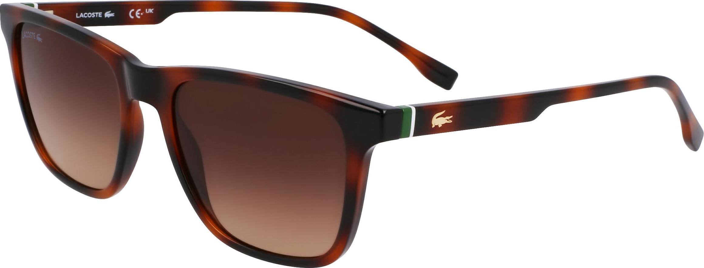 Lacoste Rechteckige Herren-Sonnenbrille L6041S l6041s214