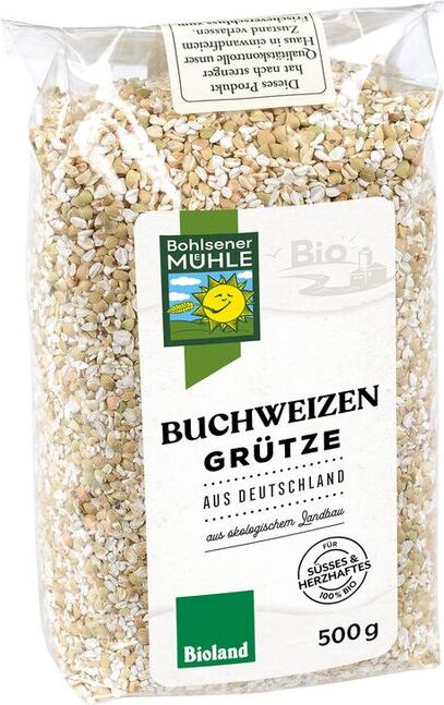 Bohlsener Mühle Buchweizengrütze aus Deutschland - - 500g