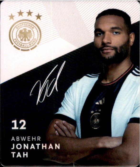Karte 12 - Jonathan Tah - WM 2022 REWE 3330