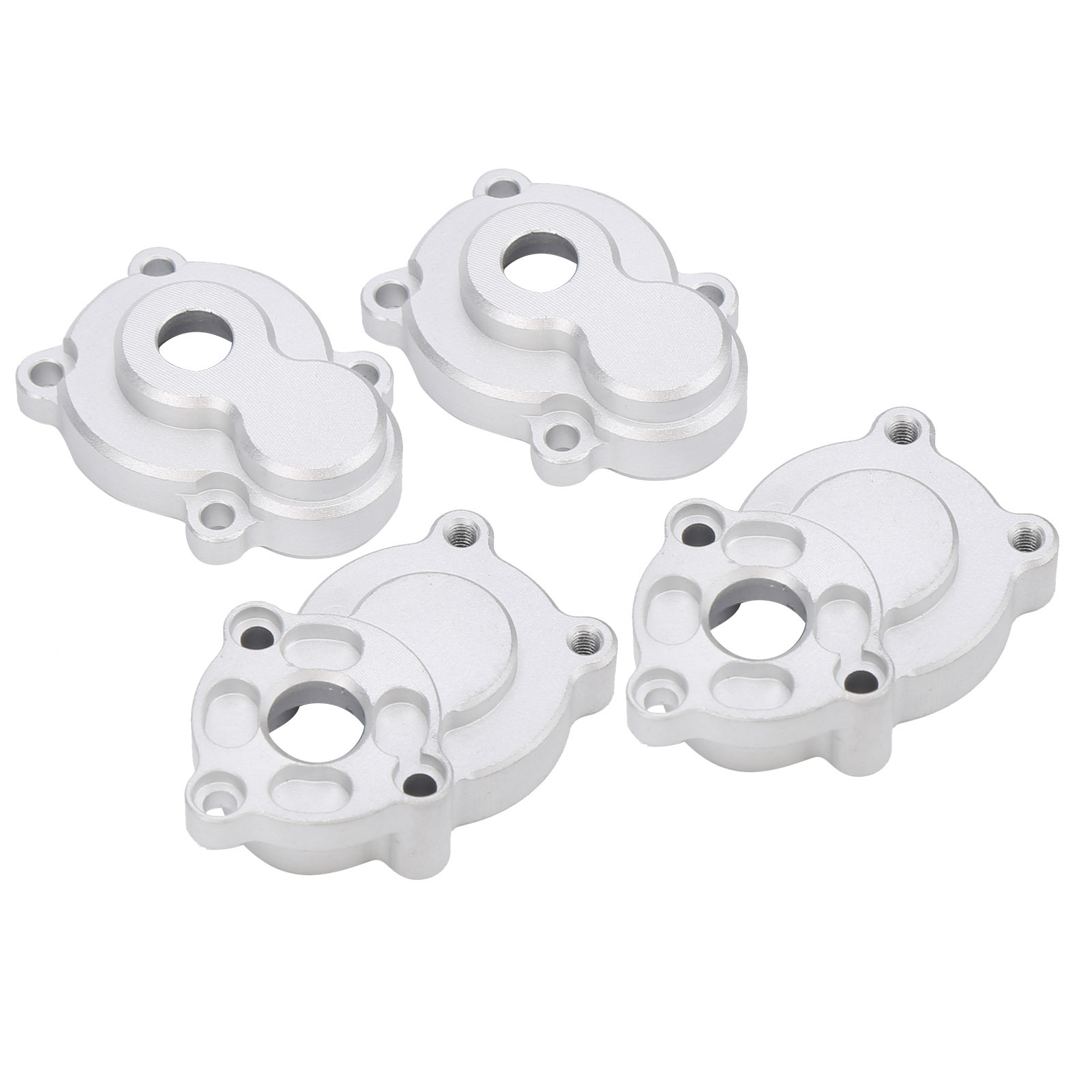 Cocosity 1/10 RC Car Rear Bearing Seat,RC Car Rear Bearing Seat,Metall Rear Bearing Seat Base,Rear Bearing Seat Base,RC Car Aluminum Alloy Rear Bearing Seat,1/10 1/8 RC Car Rear Bearing Seat