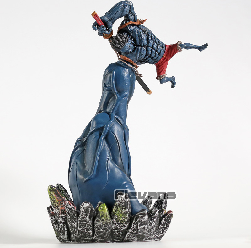 Hizue Banpresto One Piece Monkey D. Luffy Gear 4 Kong Gun PVC Figur Sammlerstück Modell Spielzeug