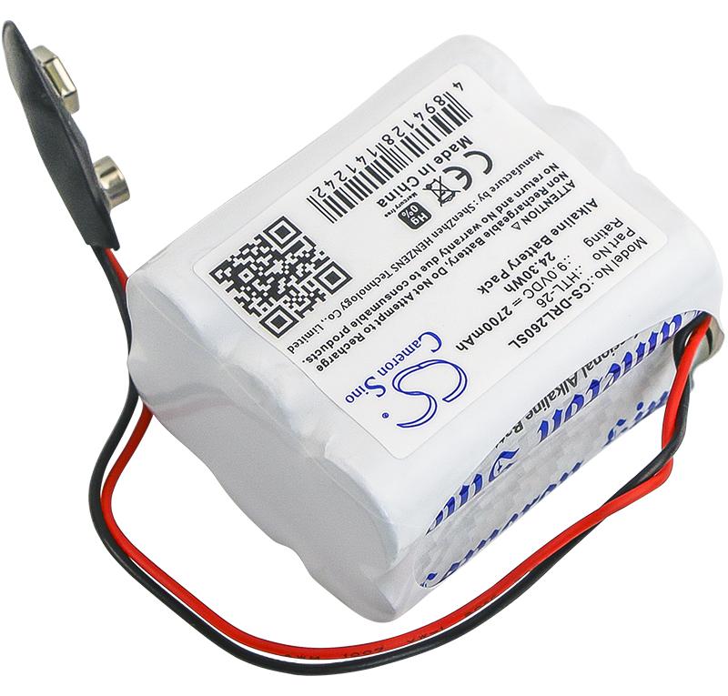 TECHTEK Akku Kompatibel mit [Vingcard] 12, 1200 Ersetzt DL-26, für EBDL-26, für HTL-26