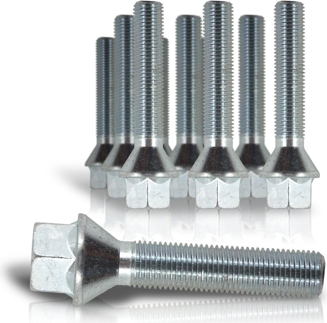 JOM Autozubehör 10xRadbolzen Radschrauben M14 x 1,5 x 60mm Kegel Kegelbund Audi BMW Ford Opel VW 770020