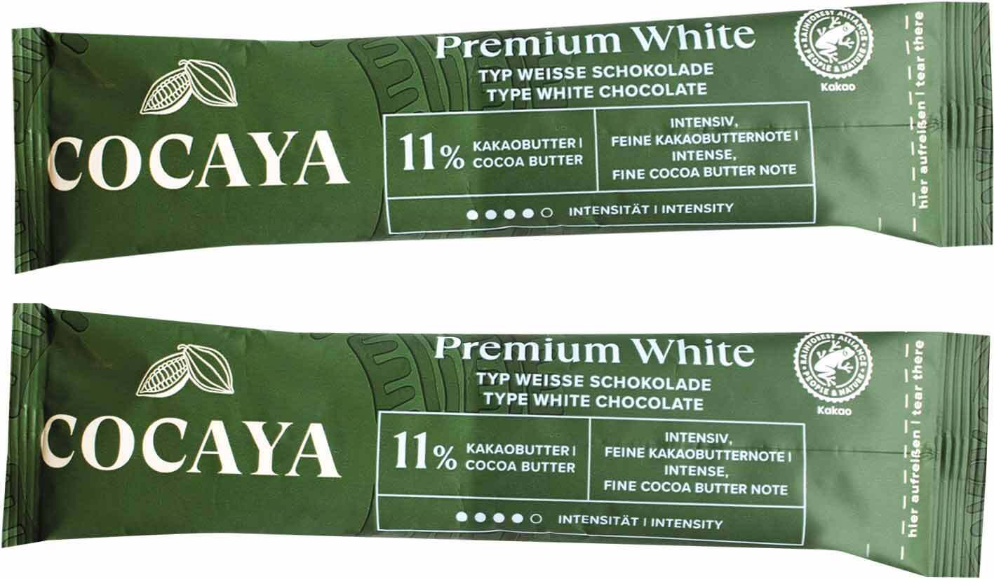 J.J. Darboven Darboven Cocaya Premium White 100 x 26g Portionssticks weisse Trinkschokolade