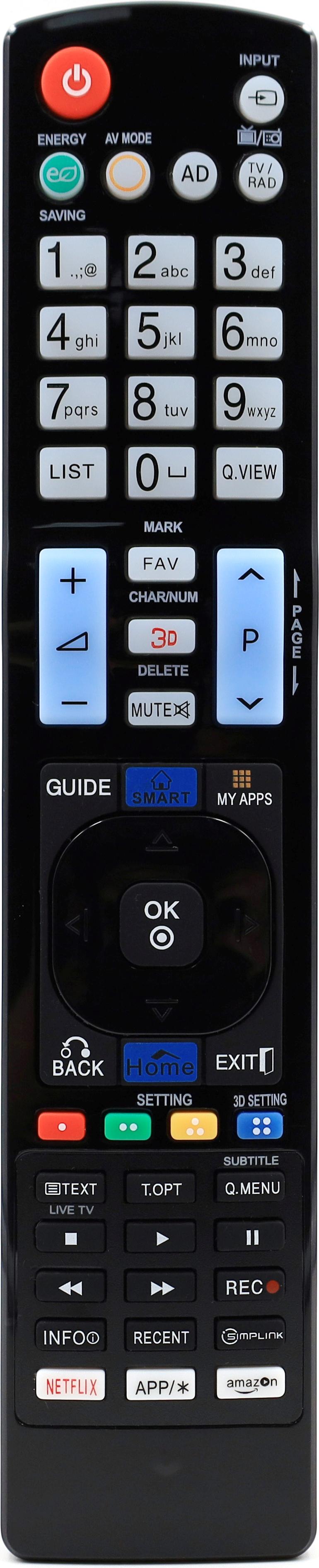 Alltro Ersatz Fernbedienung für LG TV 55EA880V | 55EA970 | 55EA970V | 55EA970ZA | 55EA980 | RM-L930+3