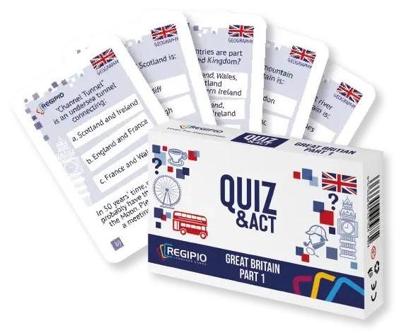 QUIZ&ACT Großbritannien – Teil 1 – REGIPIO