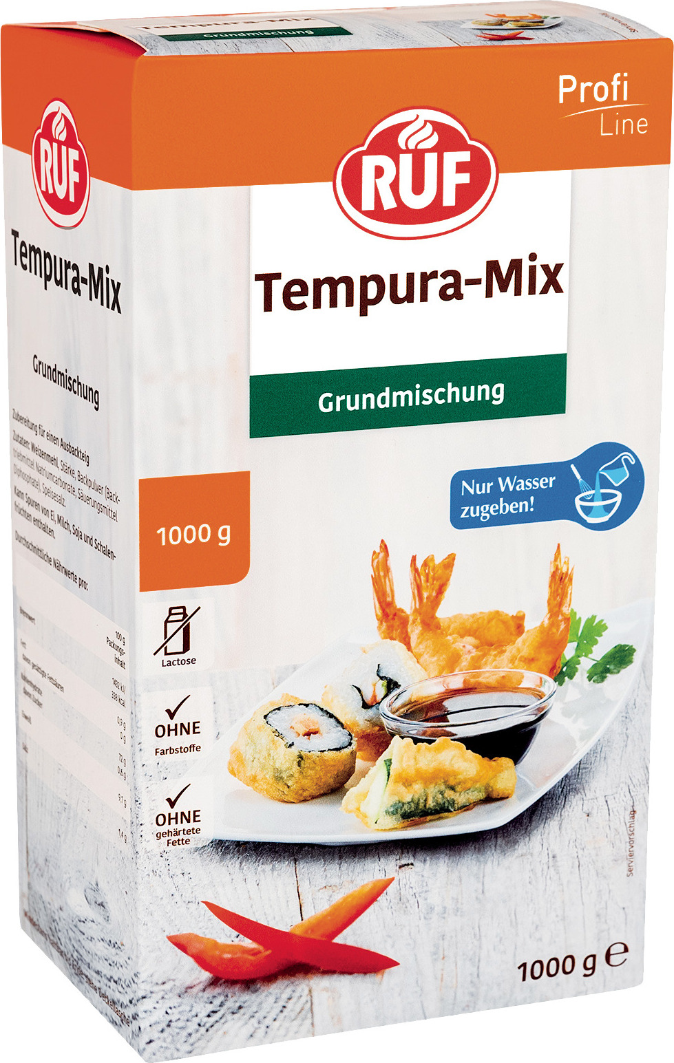 Ruf Profi Line TempuraMix 1kg Backmischung Kaufland.de