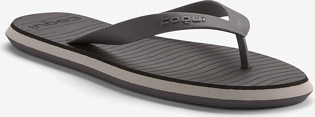 Coqui kare pánske papuče black/grey veľkosť 43