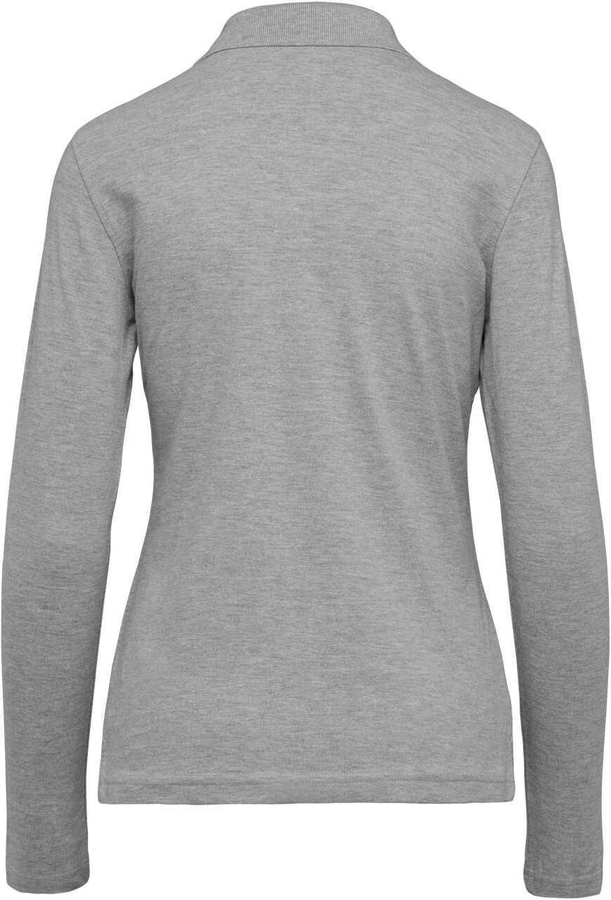 Kariban Damen Piqué Poloshirt Langarm ep-91260