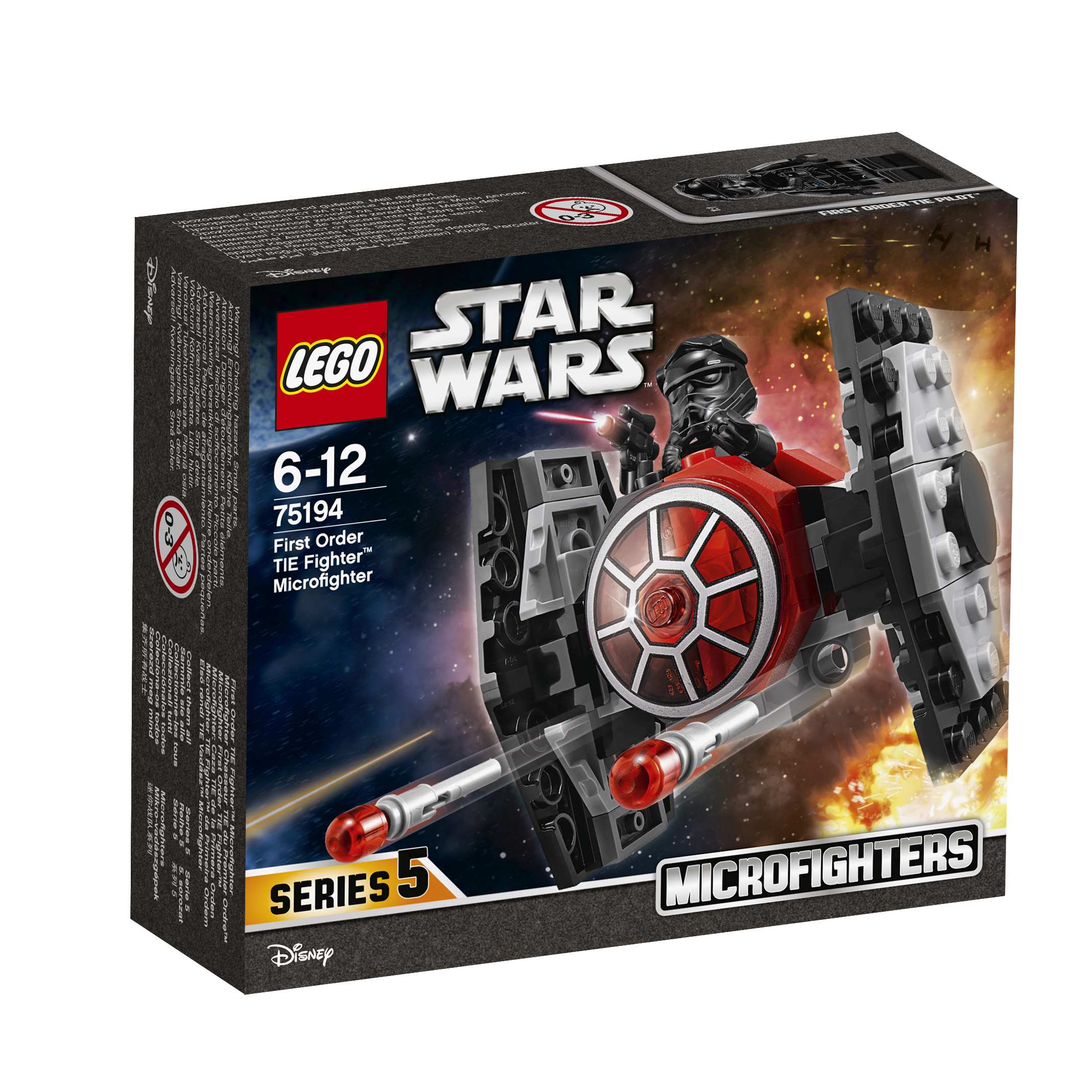 LEGO® Star Wars™ First Order TIE Fighter™ Microfighter 75194