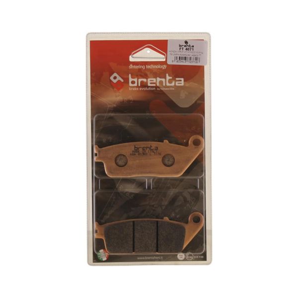 Bremsbeläge Brenta 4071 Sintermetall vorne für Daelim VL VT Roadwin Rocket Daystar Evolution Magna 125 62040710341