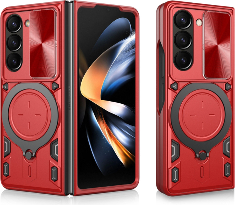 Techsuit CamGuard Pro zadný kryt pre Samsung Galaxy Z Fold 6 - červený