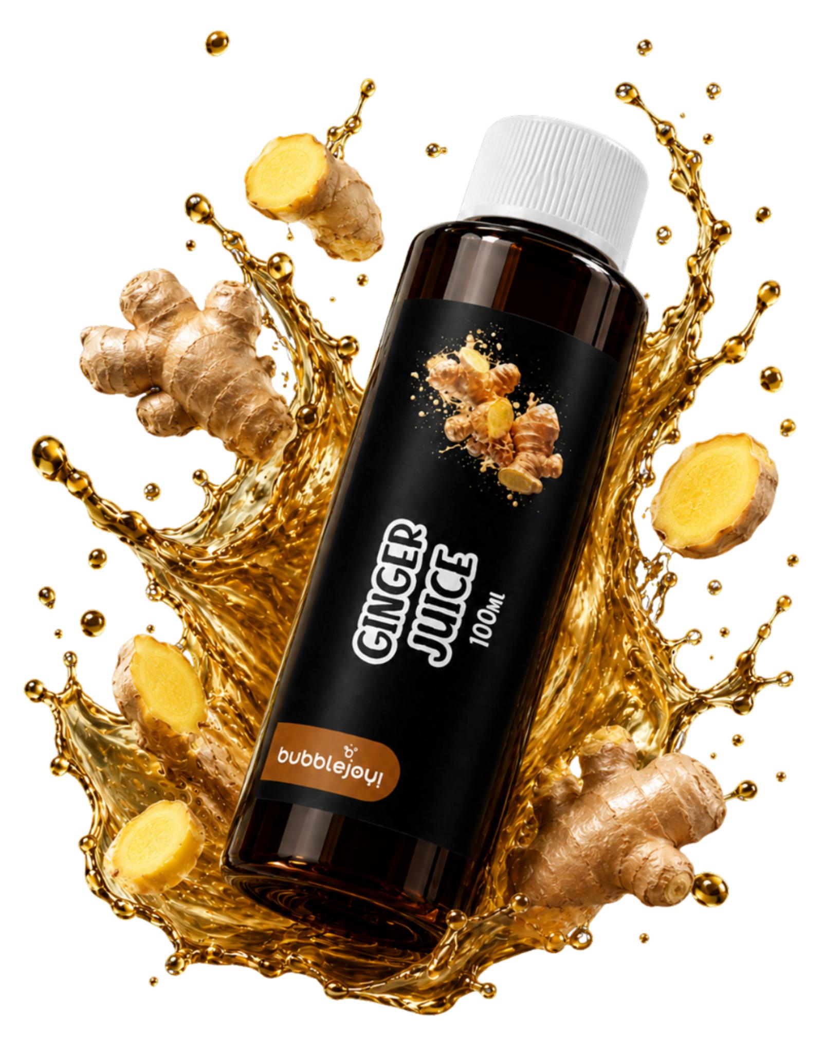 BubbleJoy Sirup Ingwer 100 ml Fruchtsirup für Bubble Tea