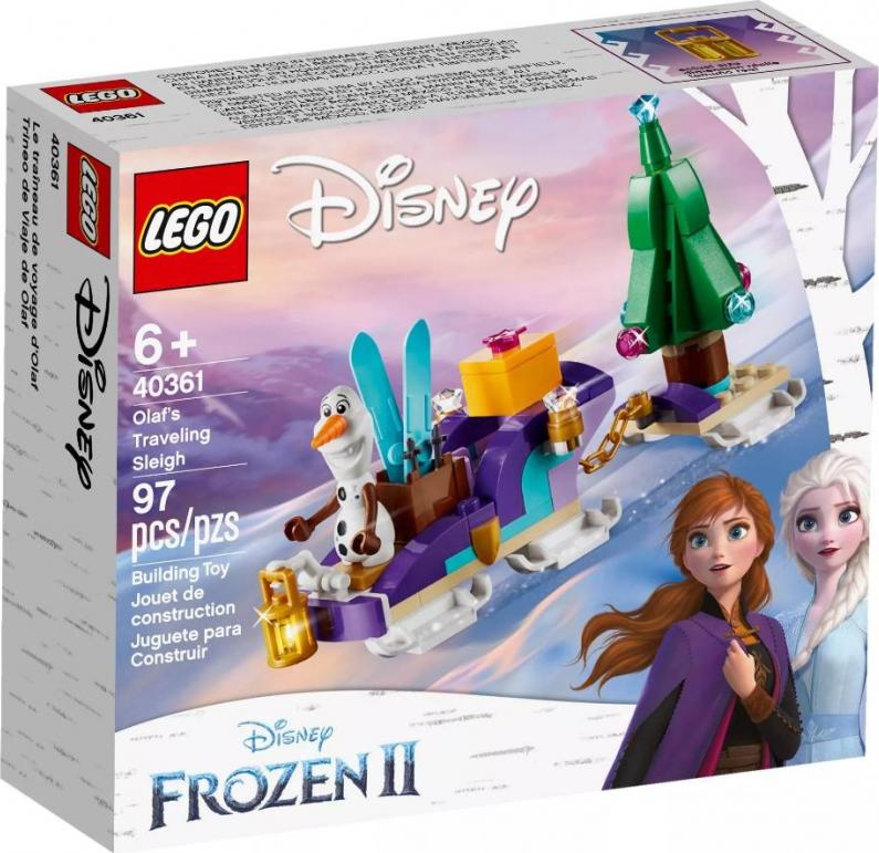 Lego 40361 - Disney Olafove cestovné sane