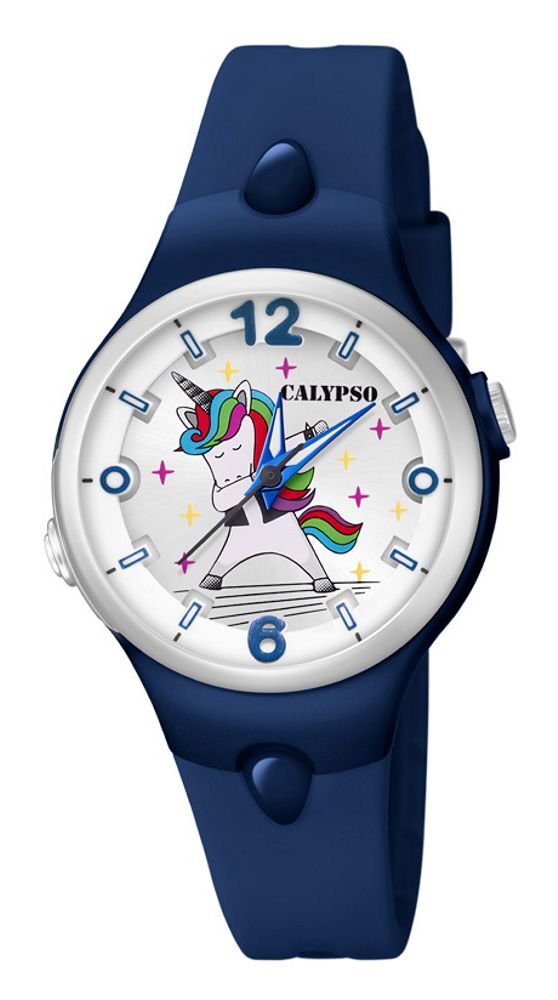 Festina Calypso Uhr Kinder Armbanduhr Einhorn K5784/7