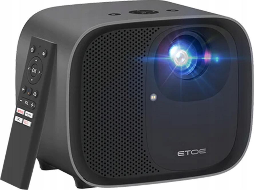 Lcd Projektor 1080P 600Ansi Android Tv 11 Netflix Google Assistant 3000:1