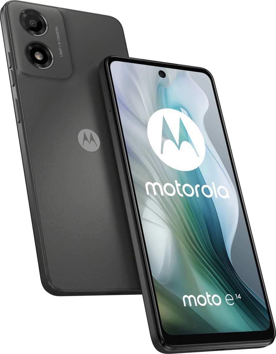 Motorola Moto E14 2+64GB 6.56" Graphite Grey Tim Motorola