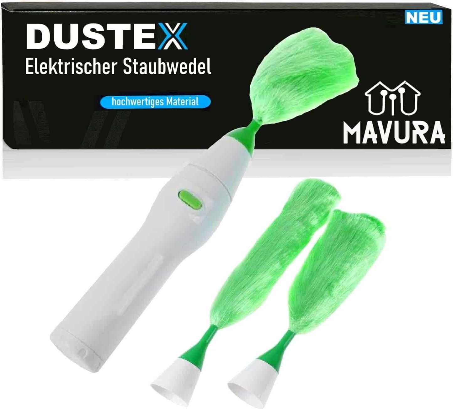 DUSTEX Elektrická prachovka s perím Prachová kefa Čistenie Čistenie TV