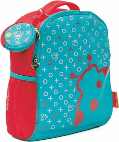 Oops Kinderrucksack Neopren mit einer Brieftasche Marienkfer