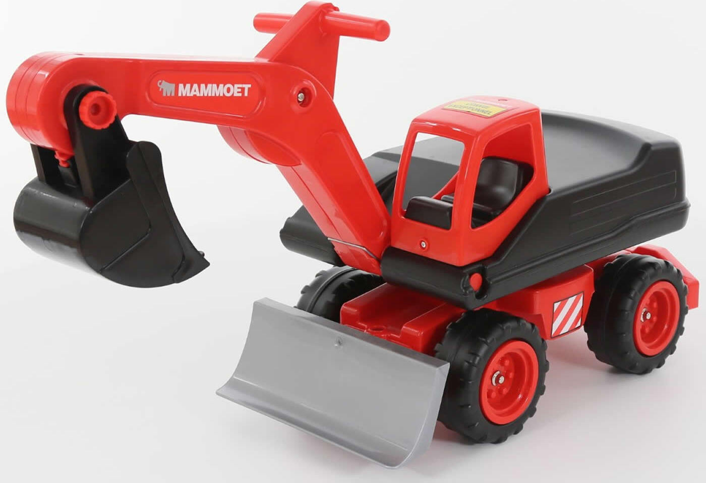 Polesie MAMMOET MegaBagger Sitzbagger Schaufelbagger mit Schieber Baustelle