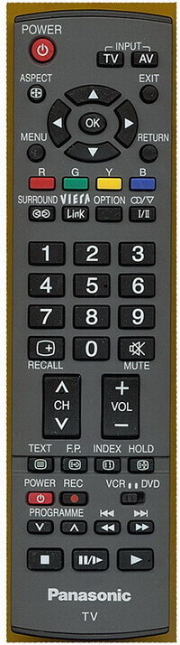Originale Panasonic TV Fernbedienung EUR7651140
