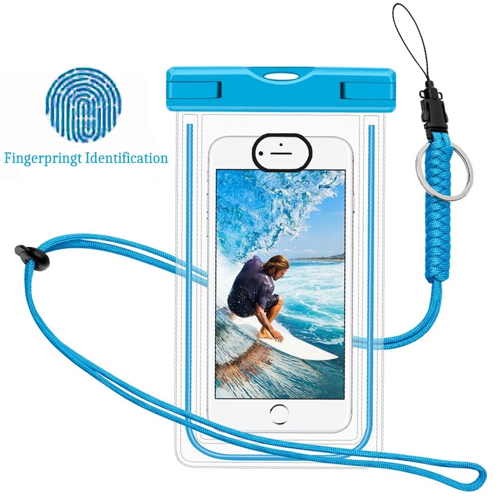 Custodia Impermeabile ONEFLOW Per Motorola Edge 50 Neo: Con Cinturino E Passante, Blu Oceano - 6