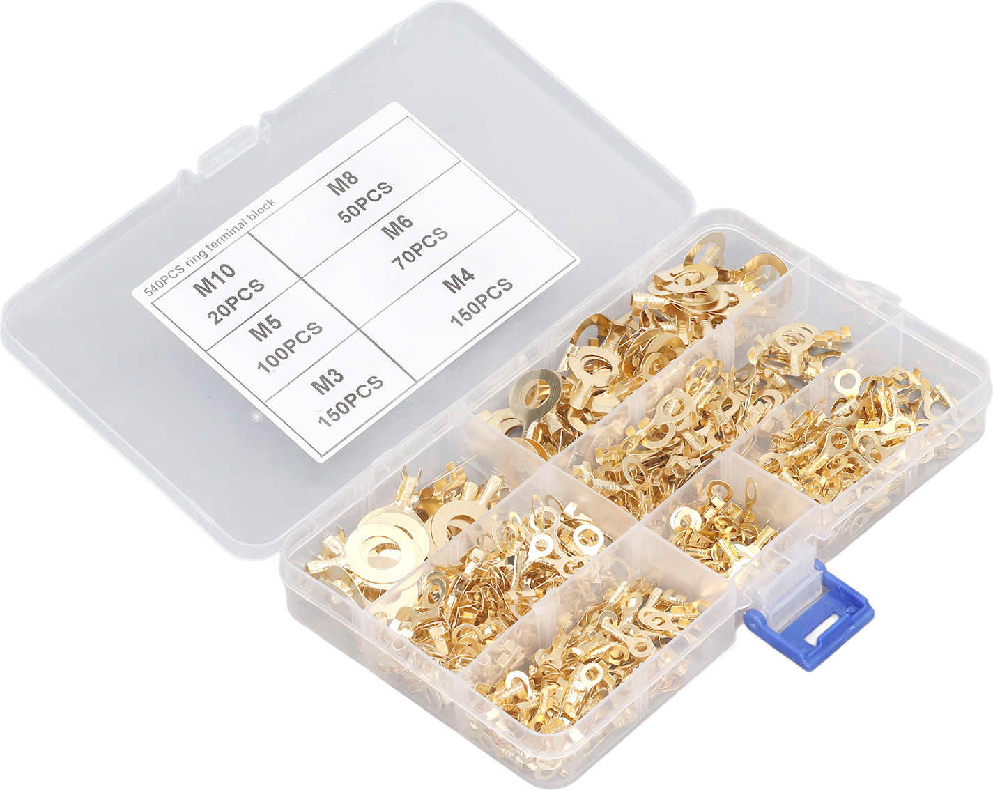 Cocosity Gold Messing Ring Terminal,Gold Ring Terminal,O Form Terminal,Terminal Drahtverbinder,O Form Terminal Drahtverbinder,Gold Ring Terminal Connector