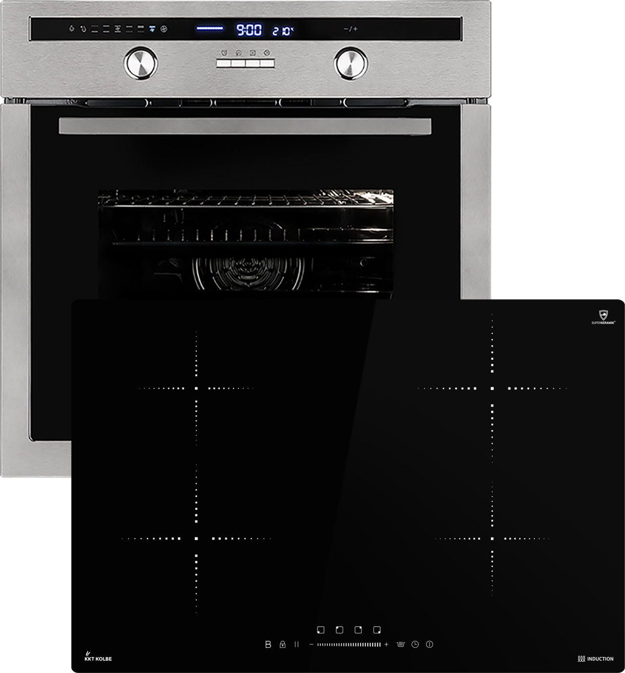 Backofen und Induktionskochfeld SET8013IH877RL