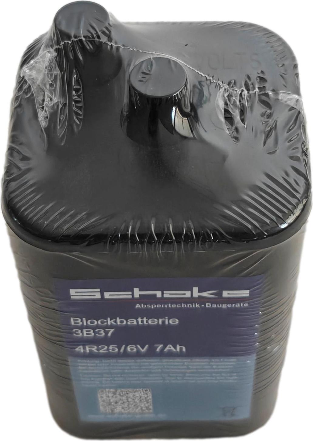 Schake Blockbatterie 6V-/7Ah Typ 3B37 24 Stk