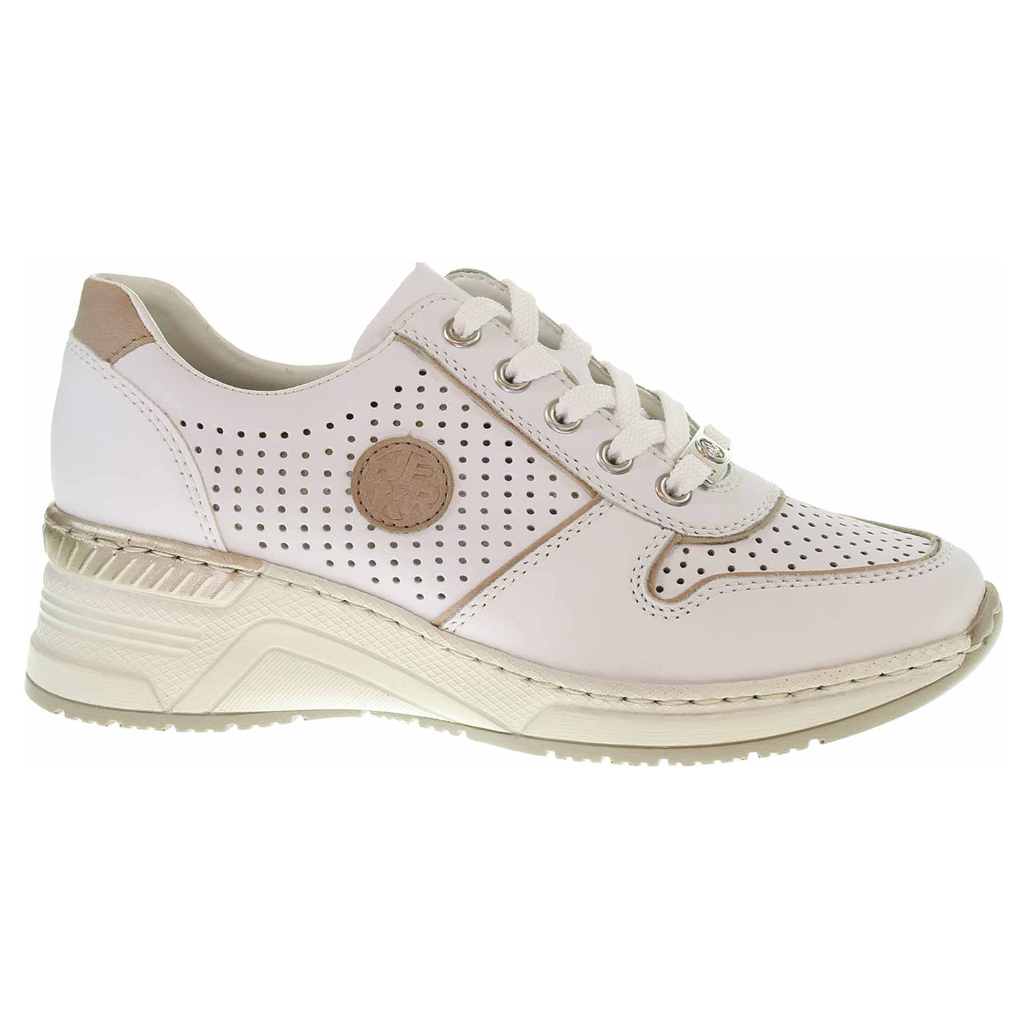 Rieker N4346-80 (39/hartweiss-nude-weiss)