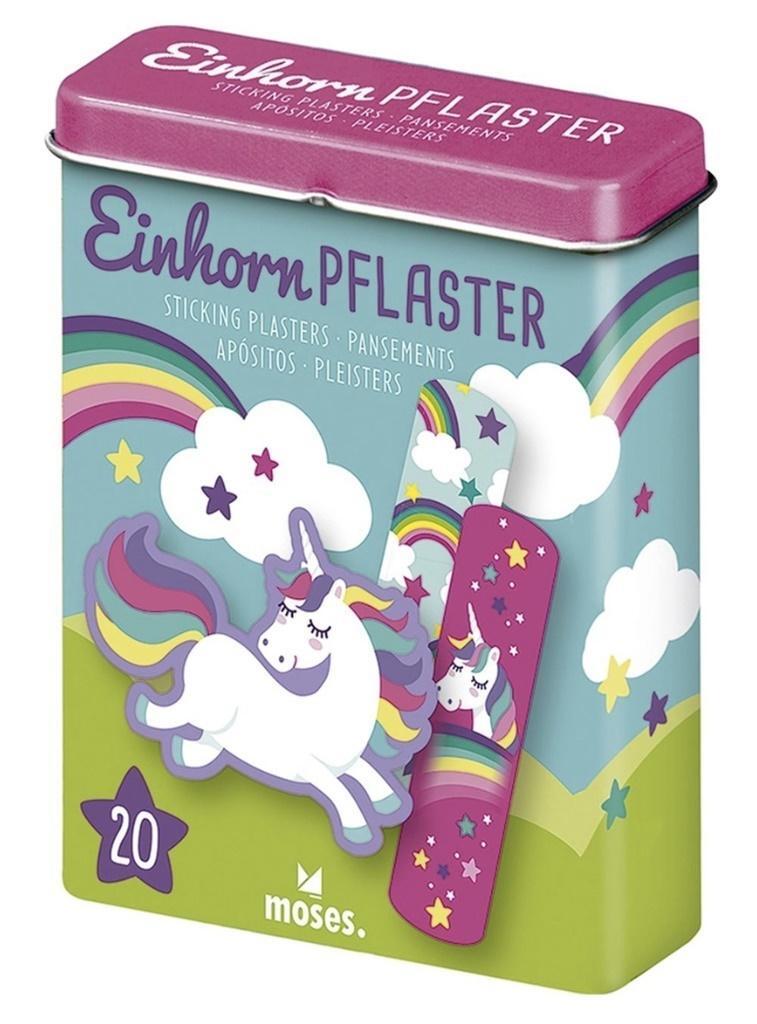 Moses Pflaster in Metallbox Unicorn 20-teilig M-37985
