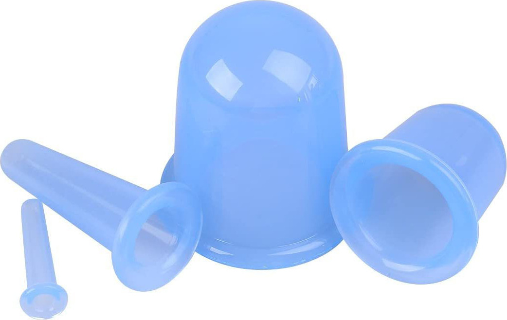 Mmgoqqt Schröpfen Therapie-Set - Schröpfkopf-Therapieset für das Gesicht - Cupping Therapy Set for Face - Doppelkinnreduzierung - Gesichtsschröpfkopf Sets Kau-LA-05764