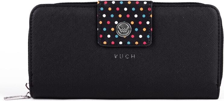 Vuch Frauen Brieftasche Judy Jasmine Keli Keysis ist schwarz 77871