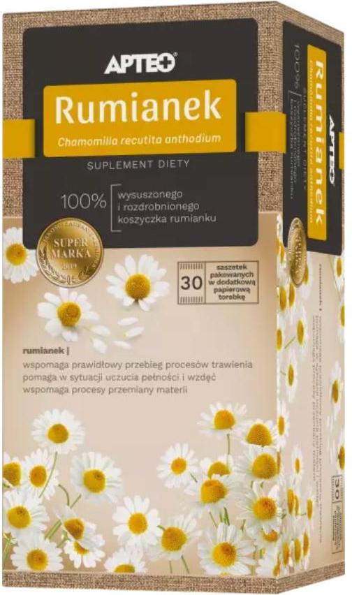 SYNOPTIS PHARMA Kamillentee - 30 Teebeutel - Kamillenblüten Tee - Kamille Kräutertee